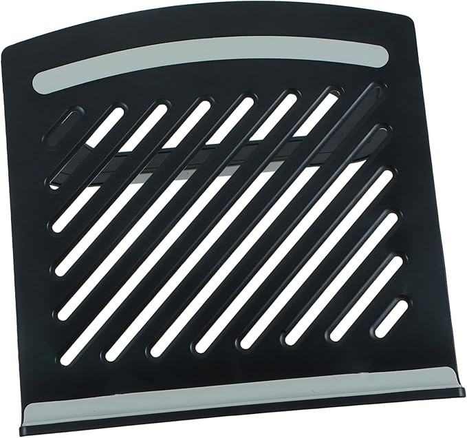 Adjustable Laptop Riser with Ventilated Panel Foldable Multi-Angle Ergonomic Computer Stand for Desk Use in Library Meeting Coffee Shop Height Adjustable Cooling Lapdesk Holder