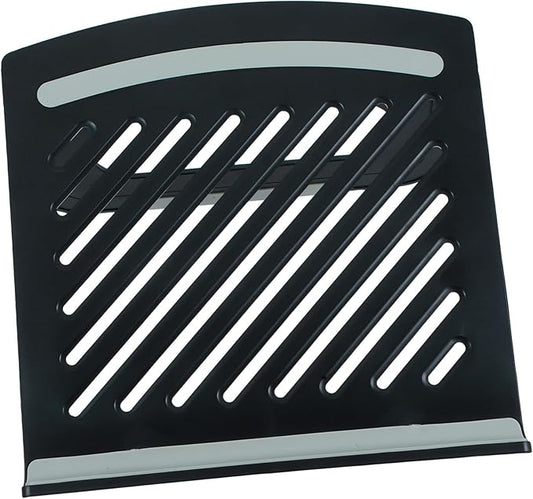 Adjustable Laptop Riser with Ventilated Panel Foldable Multi-Angle Ergonomic Computer Stand for Desk Use in Library Meeting Coffee Shop Height Adjustable Cooling Lapdesk Holder