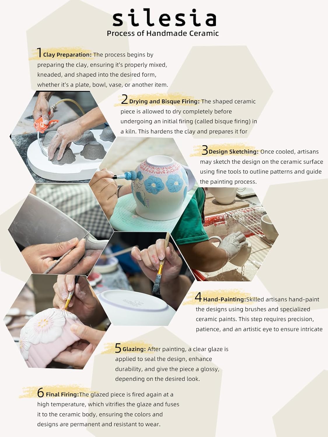 silesia Handmade Sugar Bowl with Lid and Spoon, 9 Ounce Ceramic Hand-Painted Sugar Jar for Home in Gift Box, Kitchen Decor, Oven, Dishwasher & Microwave Safe, Polish Garden