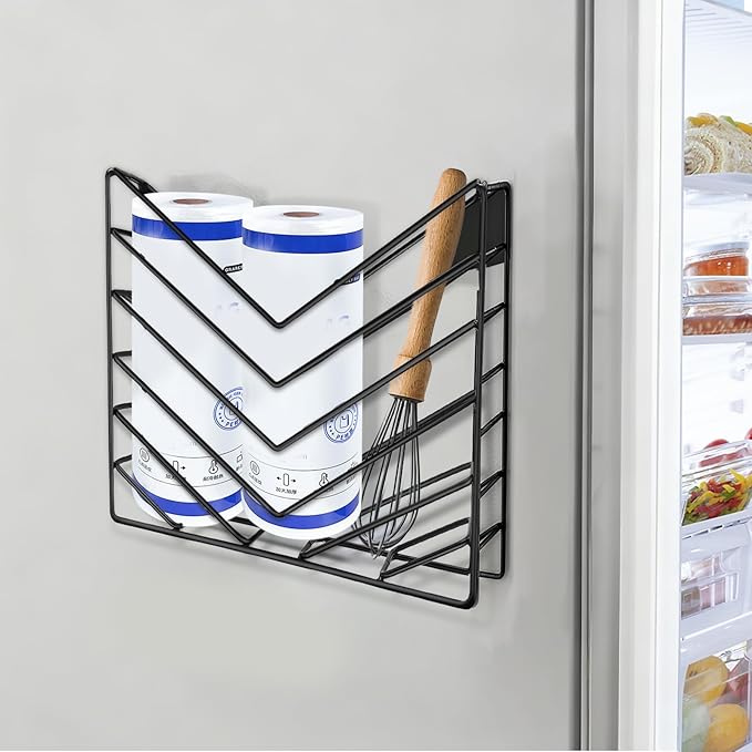 Dryer Balls, 12P Wool Balls with 1 Holder, Dryer Balls for Laundry Reusable with 1P Metal Black Storage Organizer Set for Large Balls(2.6 to 2.75inch Dia) Reduces Static & Wrinkles