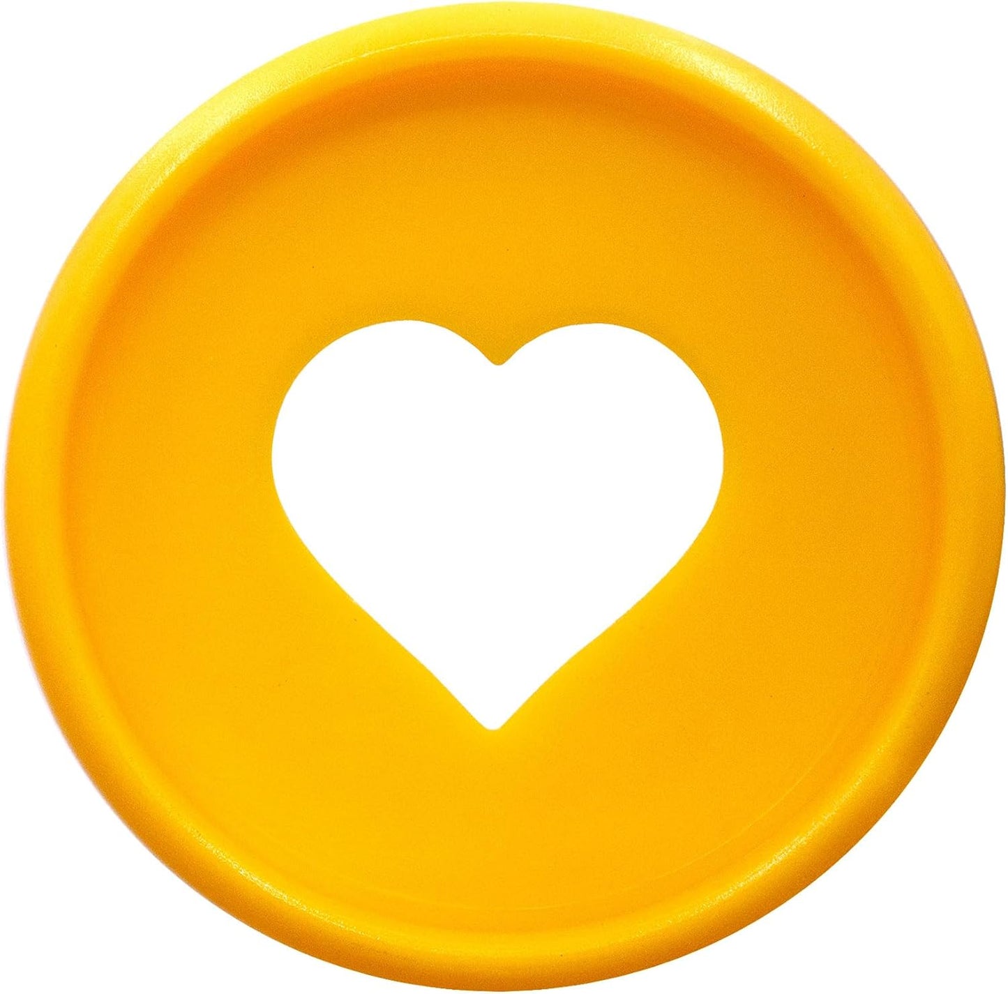 100pcs Planner Expander Discs 1.26Inch Book Binding Disc For Discbound Notebook Accessories Heart Binder Rings(Orange,1.26 inch/32 mm)
