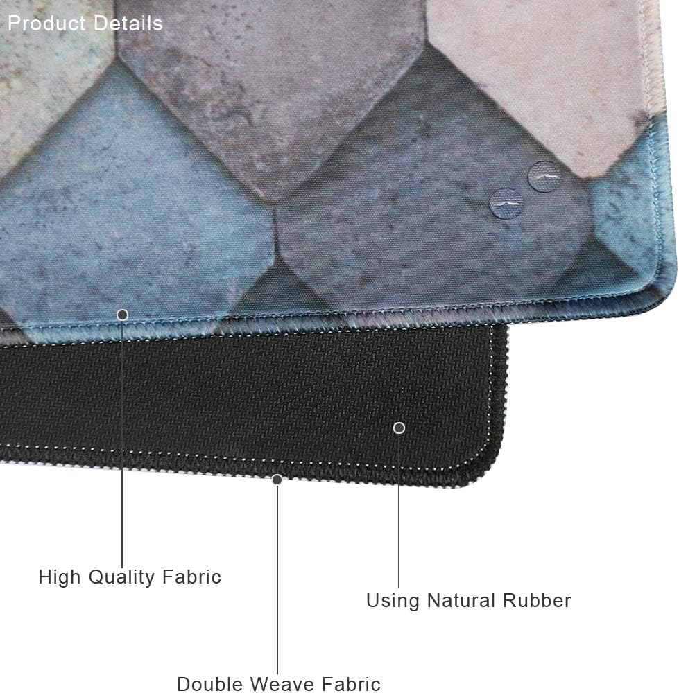 Large Mouse Pad Gaming XXL & Desk Keyboard Mat Size (35.4x15.7x0.1IN, 90x40 Xgezi)