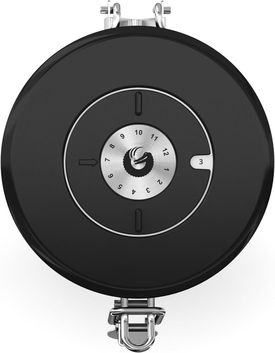 Coffee Gator Coffee Canister Airtight, 16oz Stainless Steel and 4oz Borosilicate Glass Travel Kitchen Food Storage Container with Date Tracker, Scoop for Beans, Ground, Sugar, Tea, Cookies Jars