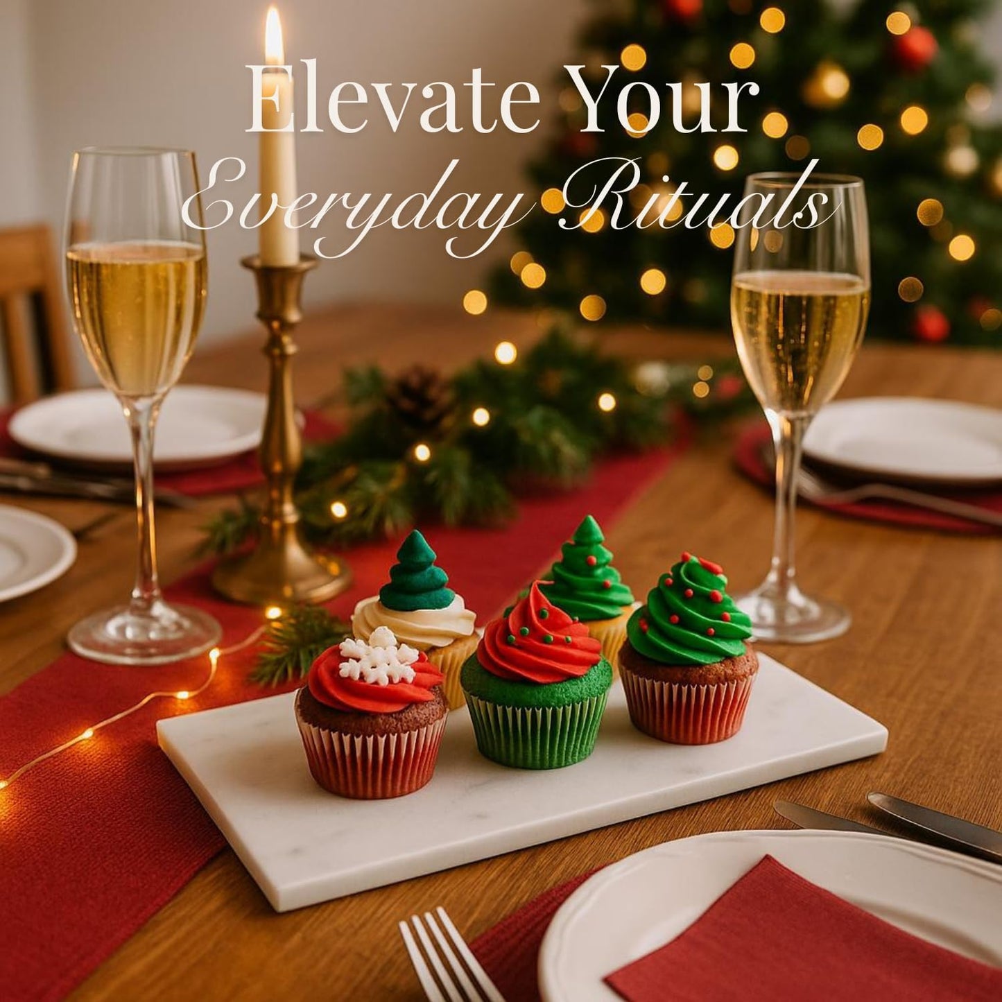 Handcrafted Marble Tray – Bathroom Counter Organizer, Jewelry Tray, Perfume Organizer & Decorative Tray for Vanity Accessories, Coffee Table Decor & Bathroom Countertop (Rectangular, Mugla White)