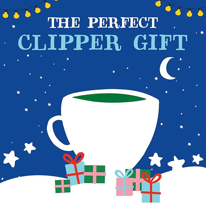 Clipper Tea: Tea Advent Calendar for 2025 Christmas Holiday – Sampler Set Gift w/ 12 Organic Flavors, Mix of Lemon, Ginger, Sleep, Herbal, Green & Black Tea Blends – 1 Variety Pack, 24 Individual Bags