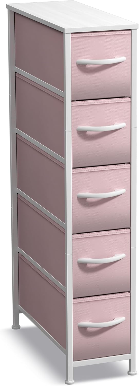 Sorbus Kids Dresser with 5 Drawers - Storage Unit Organizer Chest for Clothes - Bedroom, Kids Room, Nursery, & Closet