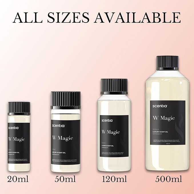 Scentia W Magic Hotel Diffuser Oil Inspired by W Signature Hotel - 20 mL 0.67 fl oz - Aromatherapy Oil for Diffusers, Candle Making & DIY Crafts - Thanksgiving & Holiday Gift