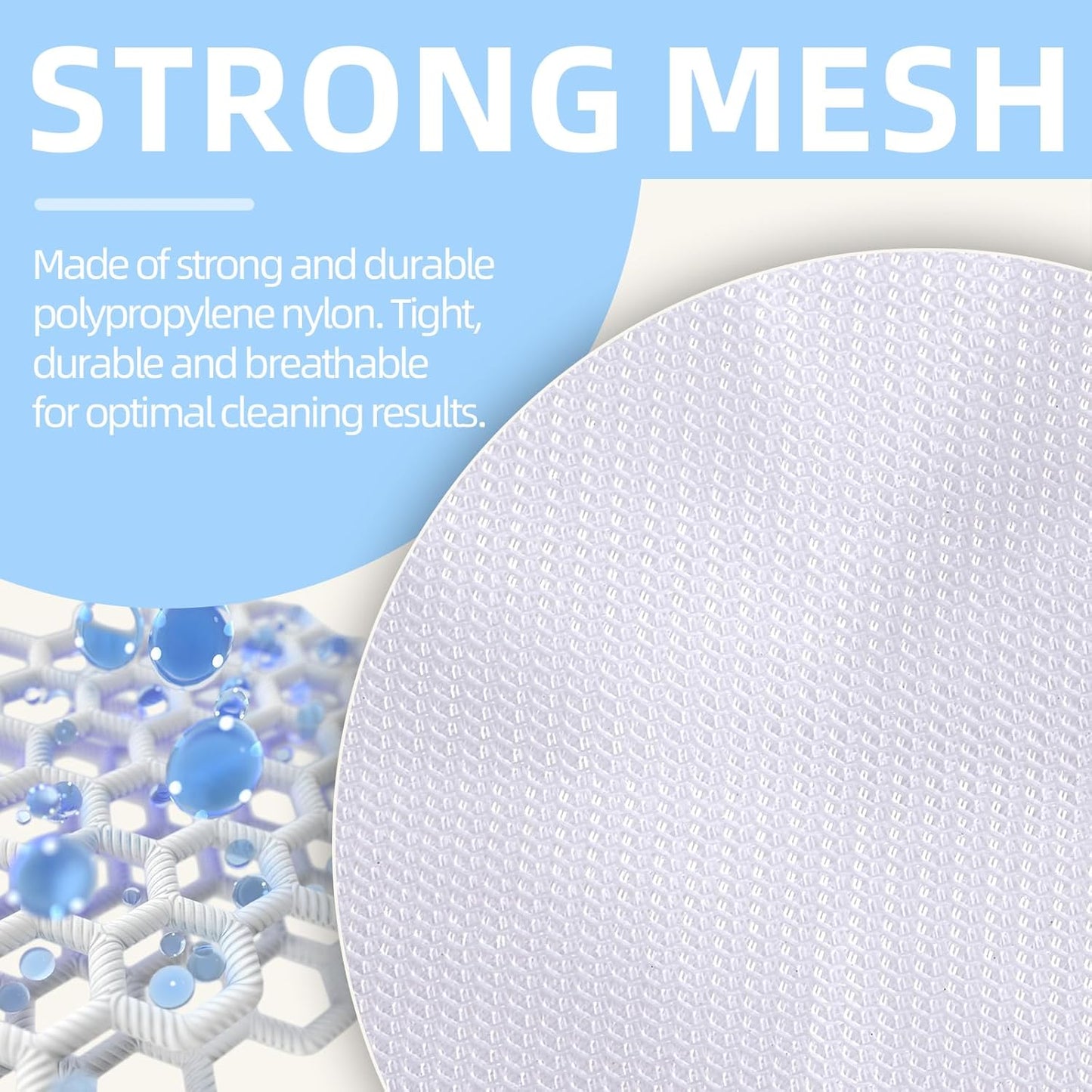 Mesh Laundry Bags, Mesh Wash Bags Durable Mesh Structure with Strong Zipper, Suitable for Underwear, Delicate Clothes, Pants, Shoes (Small Fine Mesh, XS+S+M+L(10*12in+12*16in+16*20in+20*24in)