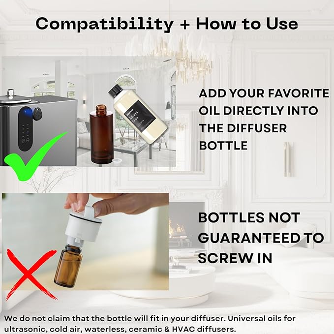 Scentia Miami One Aroma Oil 500 ml 16.9 fl oz – Aromatherapy Fragrance oil Inspired by 1 Hotel® Miami Beach – Lemon & Sandalwood Luxury Blend for HVAC and Waterless Diffusers –Holiday & Christmas Gift