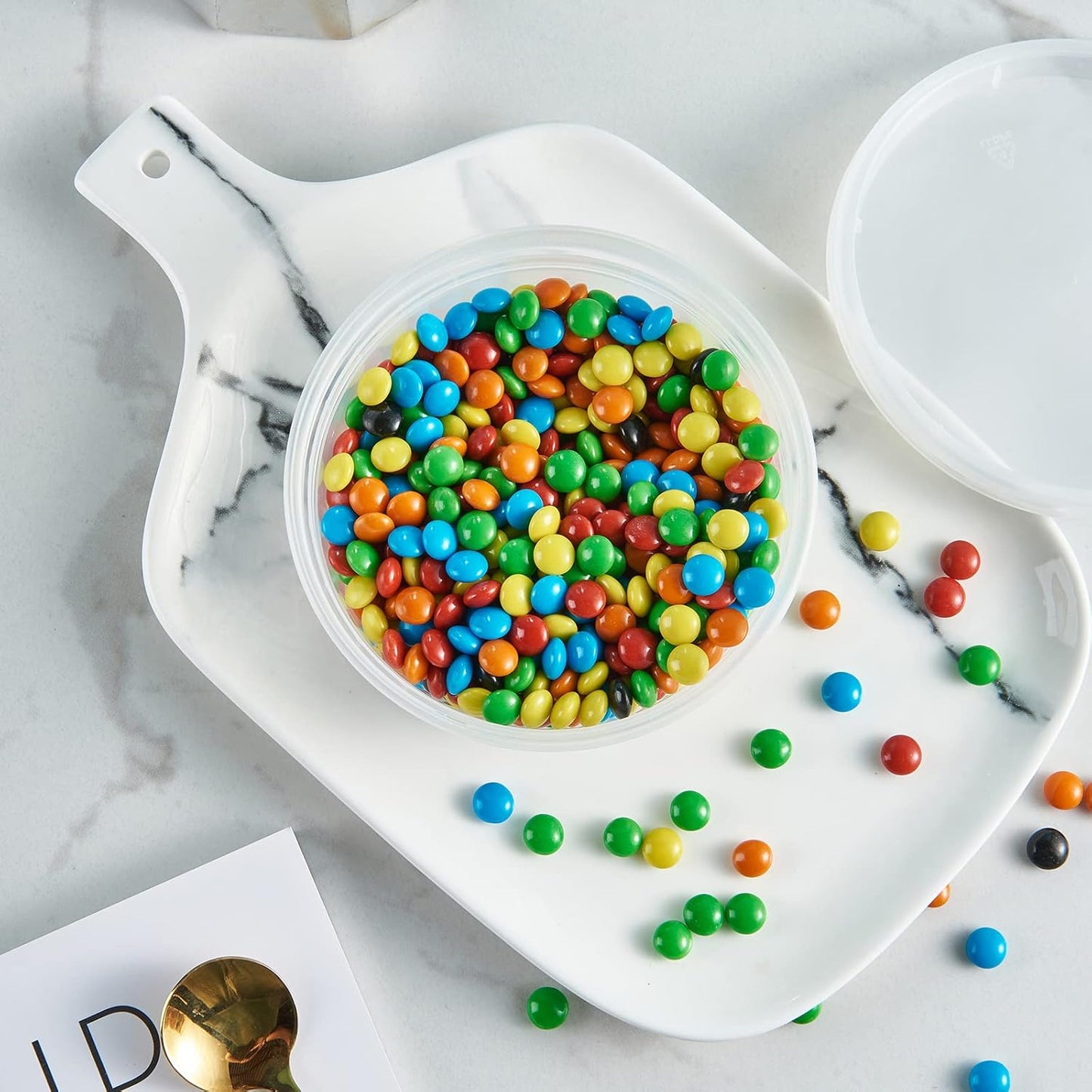 [240Set-8oz] Plastic Deli Food Storage Containers With Lids Disposable Clear Small Togo Jars Bowls For Soup, Meal Prep, Slime | BPA Free | Stackable | Leakproof | Microwave | Dishwasher | Freezer Safe