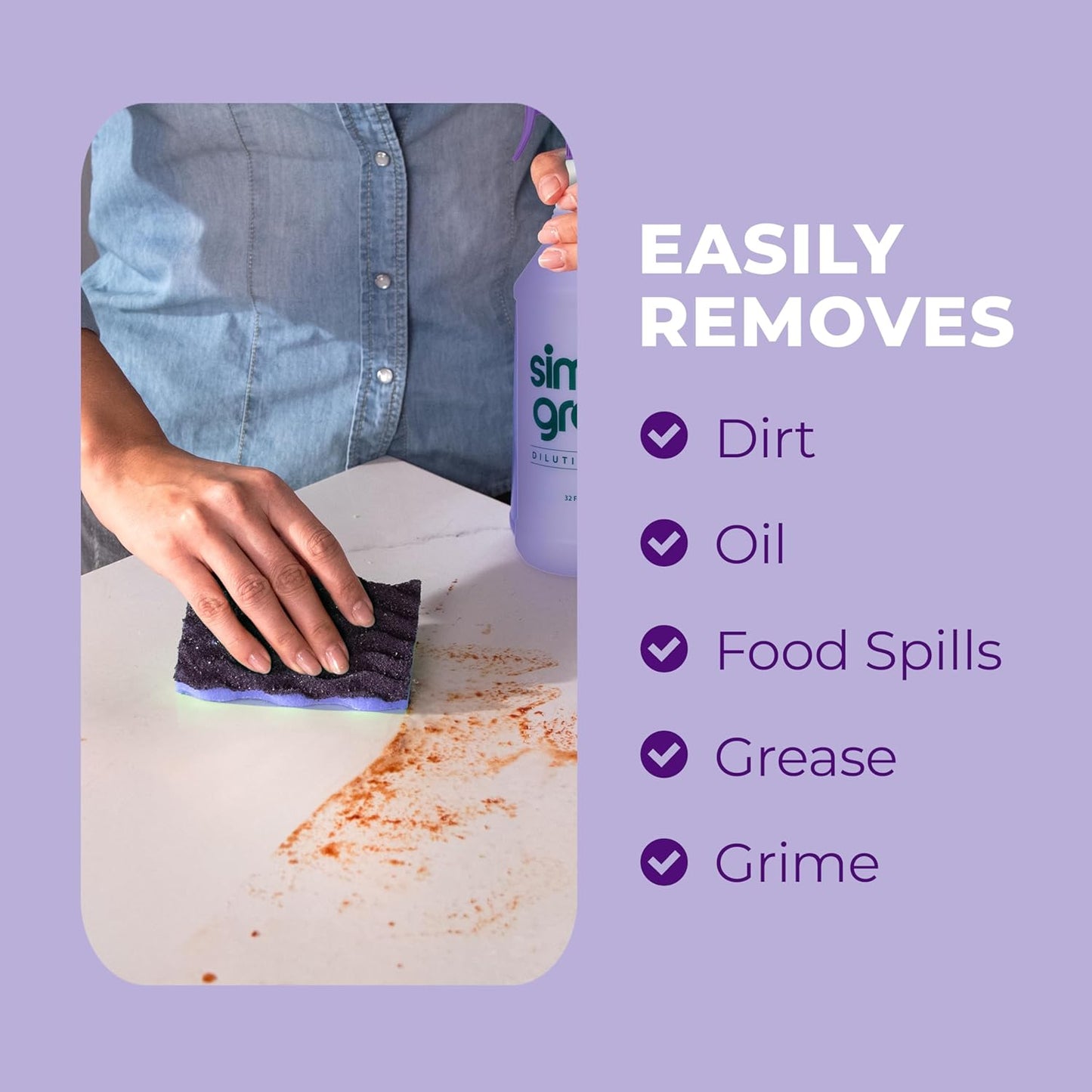 Simple Green All Purpose Cleaner Concentrate Lavender Scent 64 Fl Oz