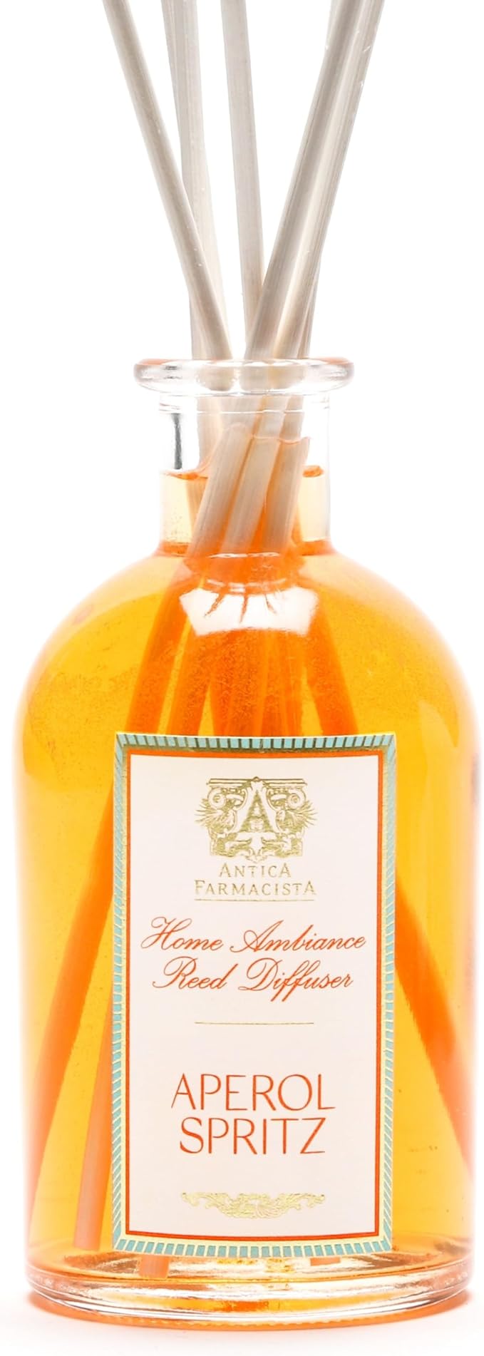 Antica Farmacista Home Ambiance Diffuser - Long-Lasting Reed Scent Diffuser - Luxury Room Freshener Gift - Aperol Spritz, 8.45 fl oz