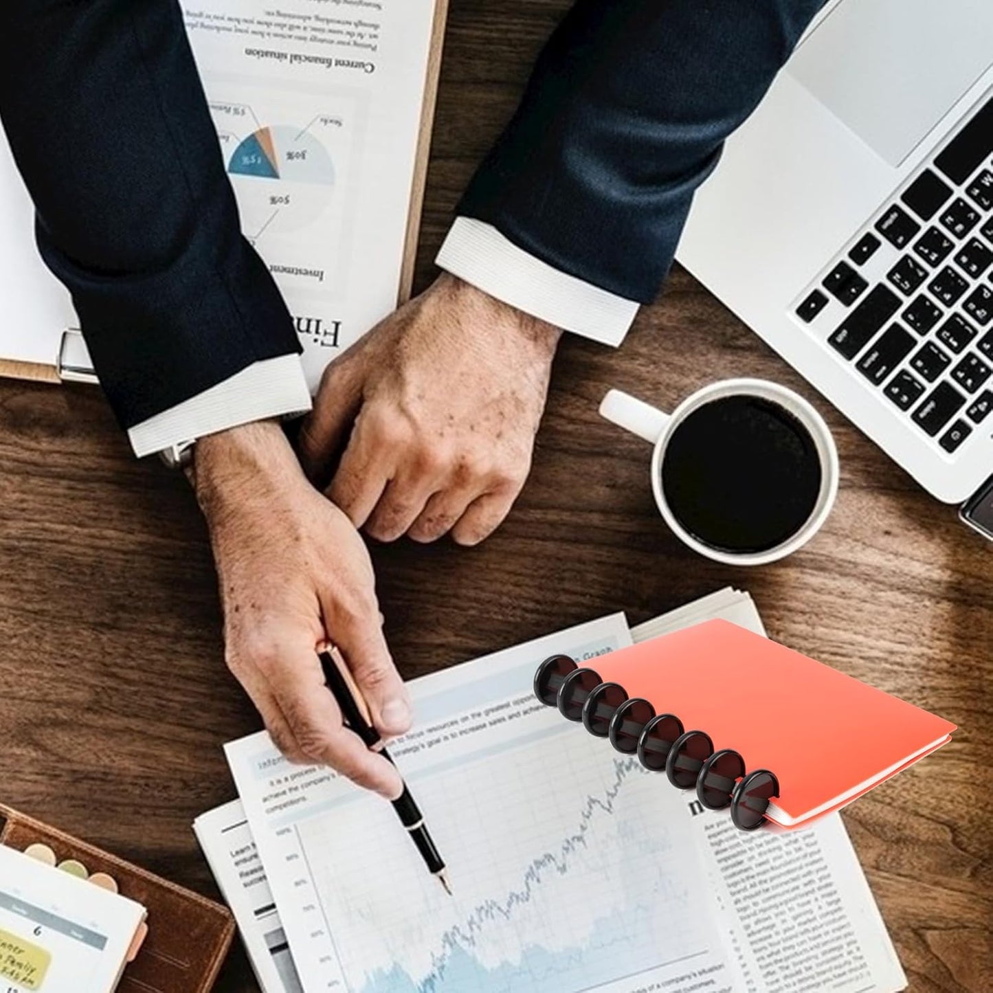 30 Pcs Discbound Expansion Discs, 2 Inch Black Plastic Expansion Discs Binding Ring for DIY Notebooks Arc System Notebooks and Planner Scrapbooking Supplies