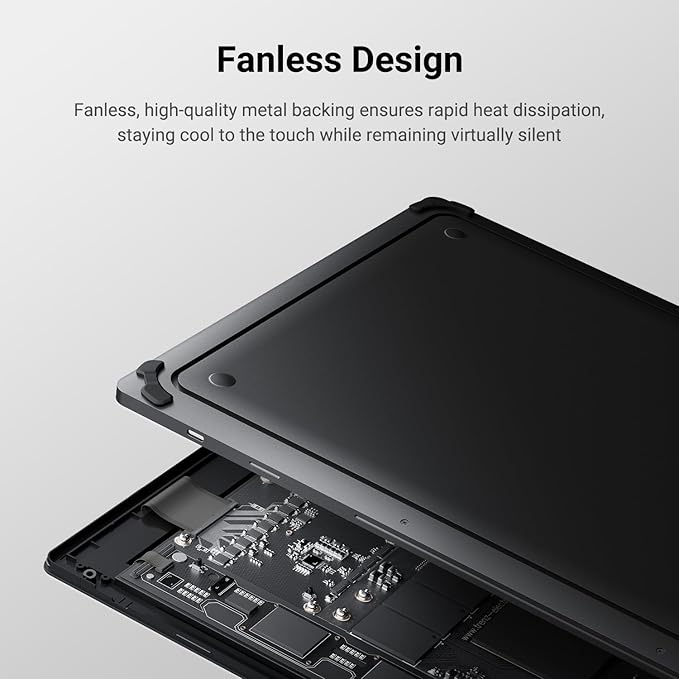 XENCELABS Pen Display 16 Lite, 4K OLED Drawing Tablet with Screen, Portable Graphic Drawing Display with 2 Battery-Free Pens for Windows/macOS/Linux