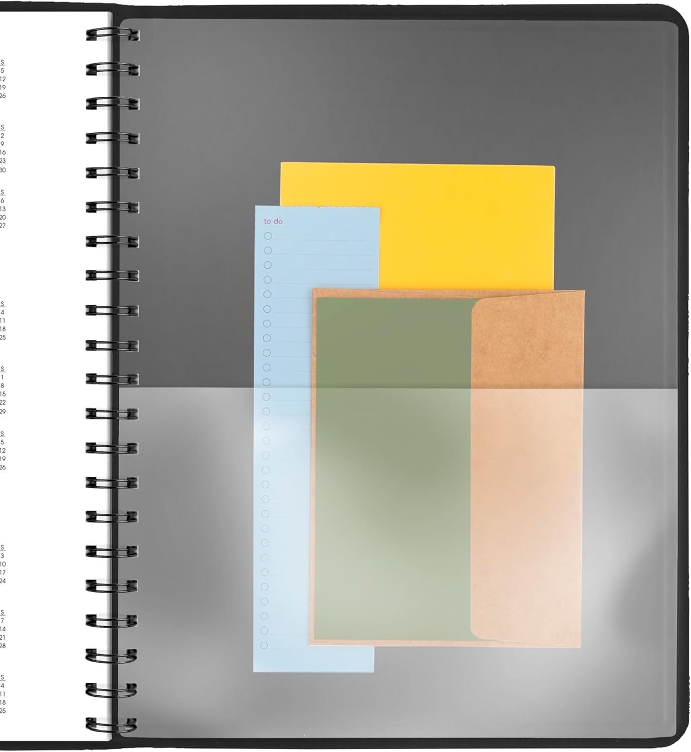 AT-A-GLANCE 2026 Appointment Book Planner, Daily, 8" x 11", Large, Two Person Group, Black (702220526)