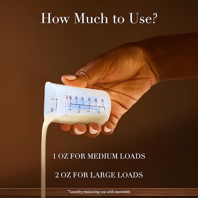 The Laundress Soft Focus Luxury Laundry Detergent, Long-lasting White Santal Fragrance up to 7 Days of Scent, BioRadiance Enzyme Technology, Keep Clothes Vibrant for Longer, USDA Biobased, 15 Loads