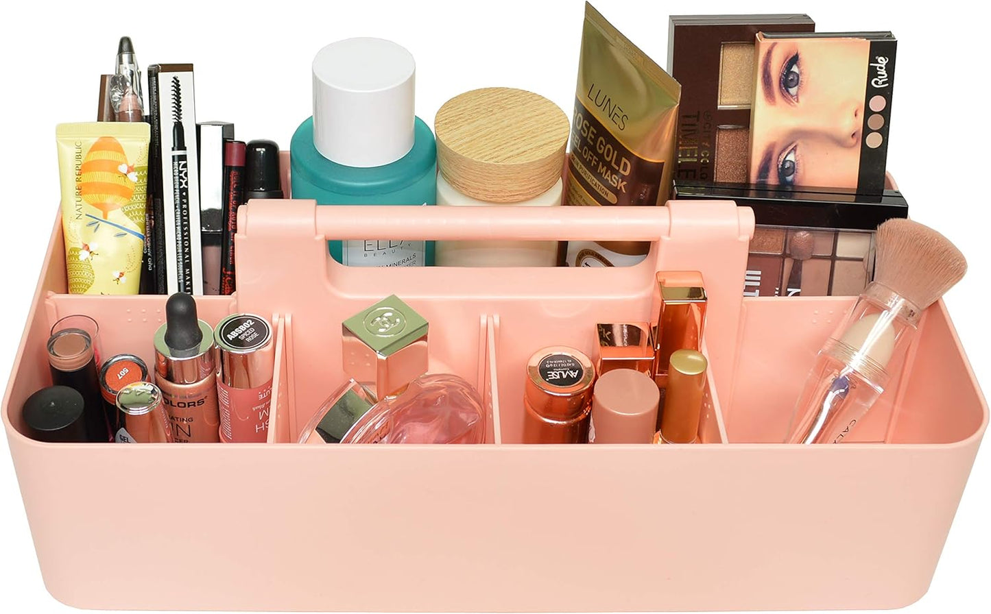 Enjoy Office Desk Storage Organizer 8 compartments Box DIY Box Remote Cosmetic Holder Pen Pencil Stationery Basket -Made In USA