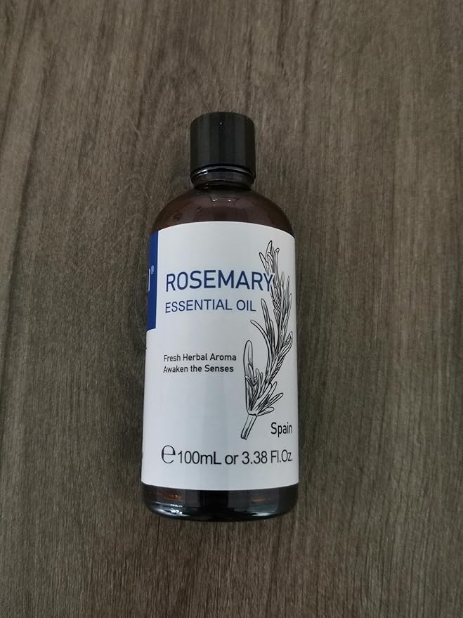 HIQILI Essential Oil for Diffuser (3.38 Fl Oz (Pack of 1), Rosemary)