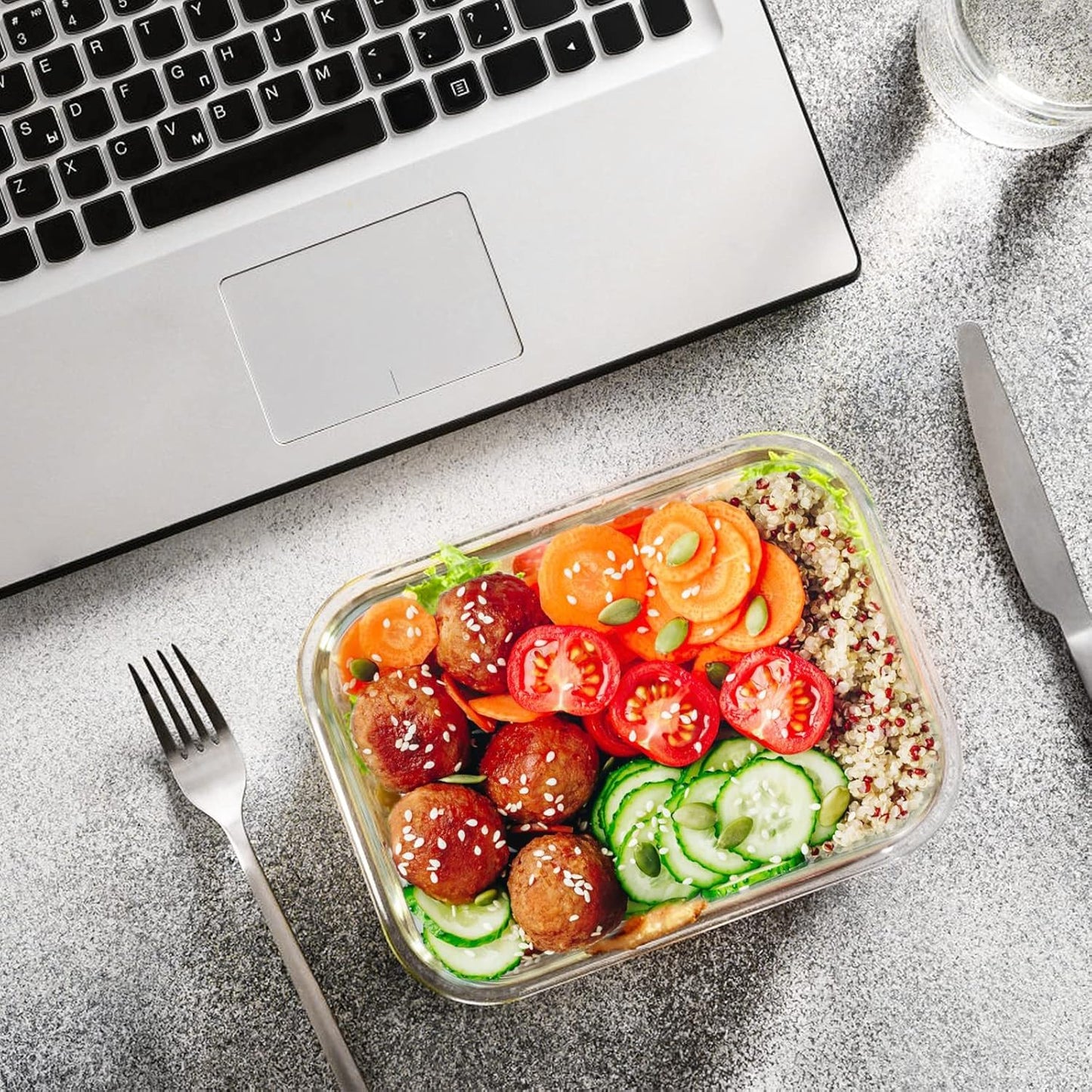 24-Piece Glass Food Storage Containers with Locking Lids,Glass Meal Prep Containers Set - Airtight Lunch Containers, Microwave, Oven, Freezer and Dishwasher,Green