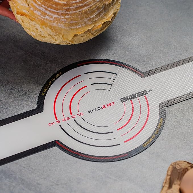 GUYDREMAT Silicone Bread Sling for Dutch Oven - Heat Resistant Over 500F, Non-Stick Reusable Baking Tool for Artisan Bread and Sourdough, Food-Grade Silicone, Fits 3-7 Quart Ovens, Easy Lift Design