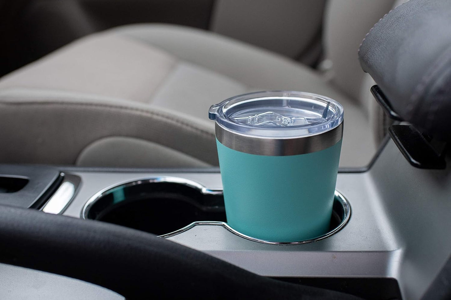 Earth Ethical Coffee Travel Mug for Women - Double Walled Insulated Coffee Mugs Made for and by Women - Stainless Steel, Easy Grip Travel Cup for Coffee or Iced Drinks - 20 oz (Teal)