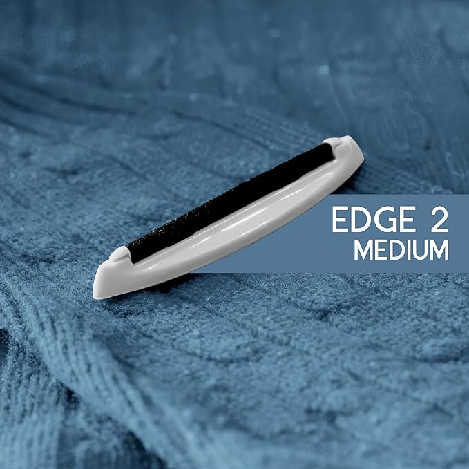 GLEENER Battery-Free 4-in-1 Fabric Shaver & Lint Brush | Ultimate Fuzz Remover | Adjustable Depiller Lint Remover for Clothing & Furniture (Slate Blue)