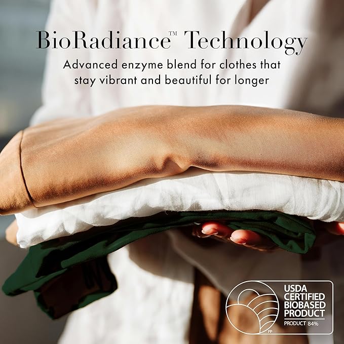 The Laundress Fresh Take Luxury Laundry Detergent, Long-lasting Green Citrus Fragrance up to 7 Days of Scent, BioRadiance Enzyme Technology, Keep Clothes Vibrant for Longer, USDA Biobased, 15 Loads