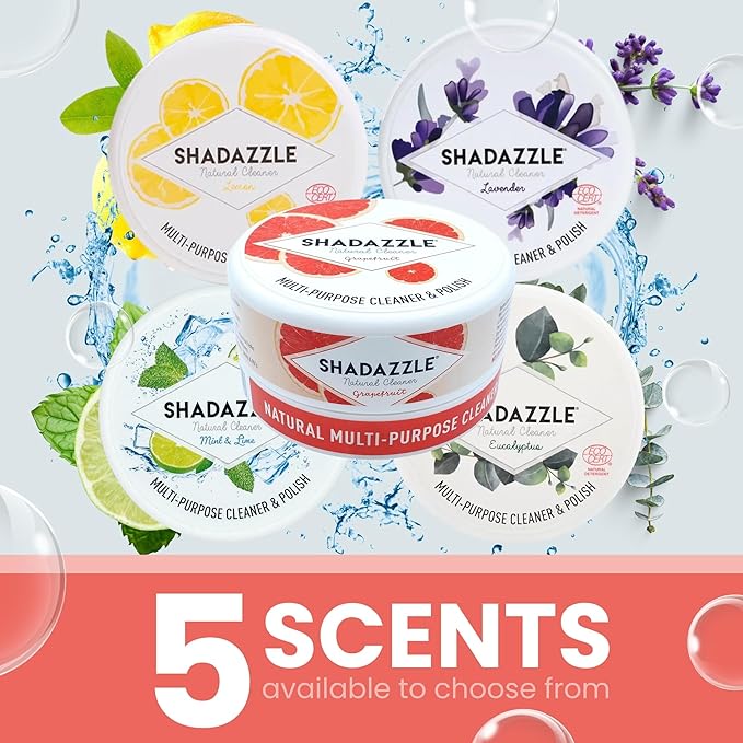 Shadazzle Natural All Purpose Cleaner and Polish – Eco friendly Multi-purpose Cleaning Product (1 Pack, Grapefruit)