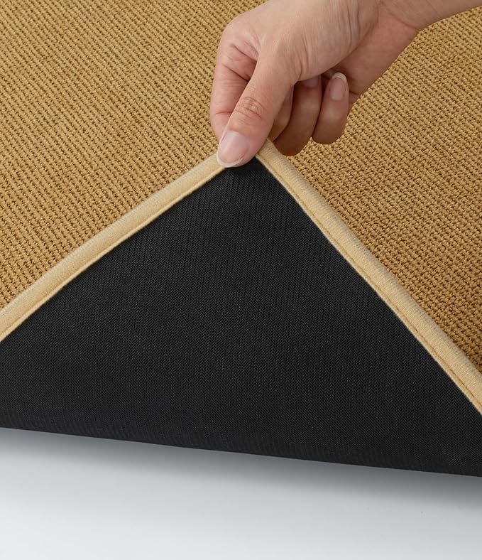 YIHOUSE Bathroom Rugs Mat 16x32, Non Slip Quick Dry Bath Mats for Bathroom Absorbent Ultra Thin Bath Rugs Machine Washable Fit Under Door for Sink, Cabinet, Laundry (Yellow, 16"x32")