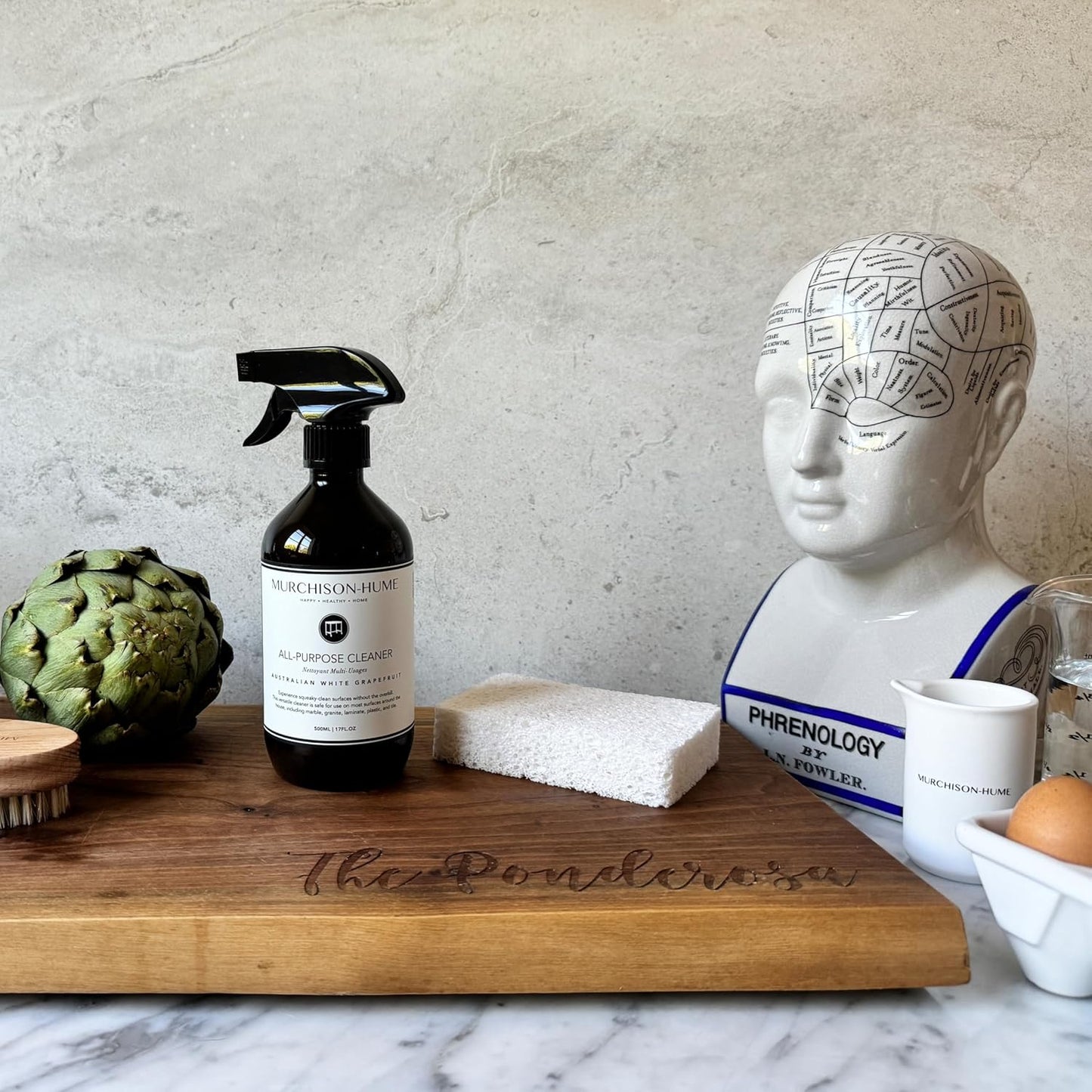 Murchison-Hume All-Purpose Cleaner – Natural, Non-Toxic, Safe on All Surfaces – Plant-Based Multi-Surface Spray for Kitchen, Bathroom & Home – 17 oz-Australian White Grapefruit