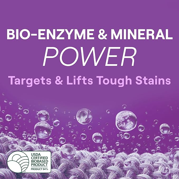 Seventh Generation Laundry Detergent Packs, Lavender, Biobased Deep Clean, EPA Safer Choice Certified, 64 Count