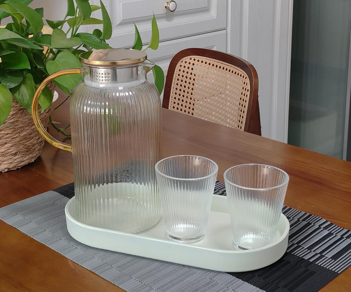 Green Small Tray (11.8 inch), Oval Tray for Kitchen Counter, Bathtub Bathroom Vanity Items, Countertop Organizer, Coffee Accessory, Bar, Serving Seasoning, Salt and Pepper, Soap, Perfume.