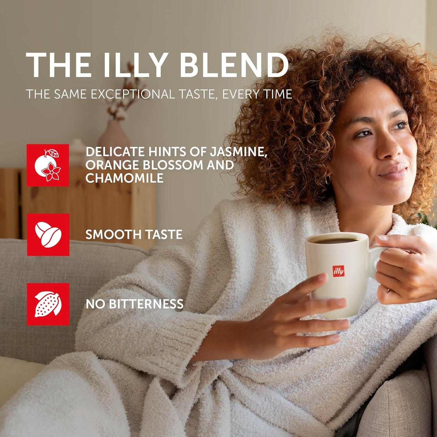 illy Arabica Selections, Ethiopia Whole Bean Coffee, 100% Arabica, Single Origin, Light Roast with Notes of Jasmine, All-Natural, No Preservatives, 8.8 Ounce Can (Pack of 6)