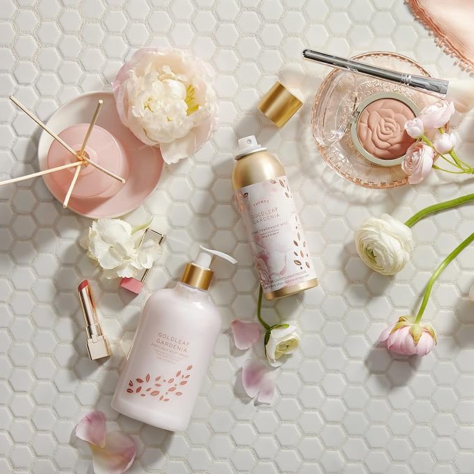 Thymes Petite Diffuser - 4 Fl Oz - Goldleaf Gardenia