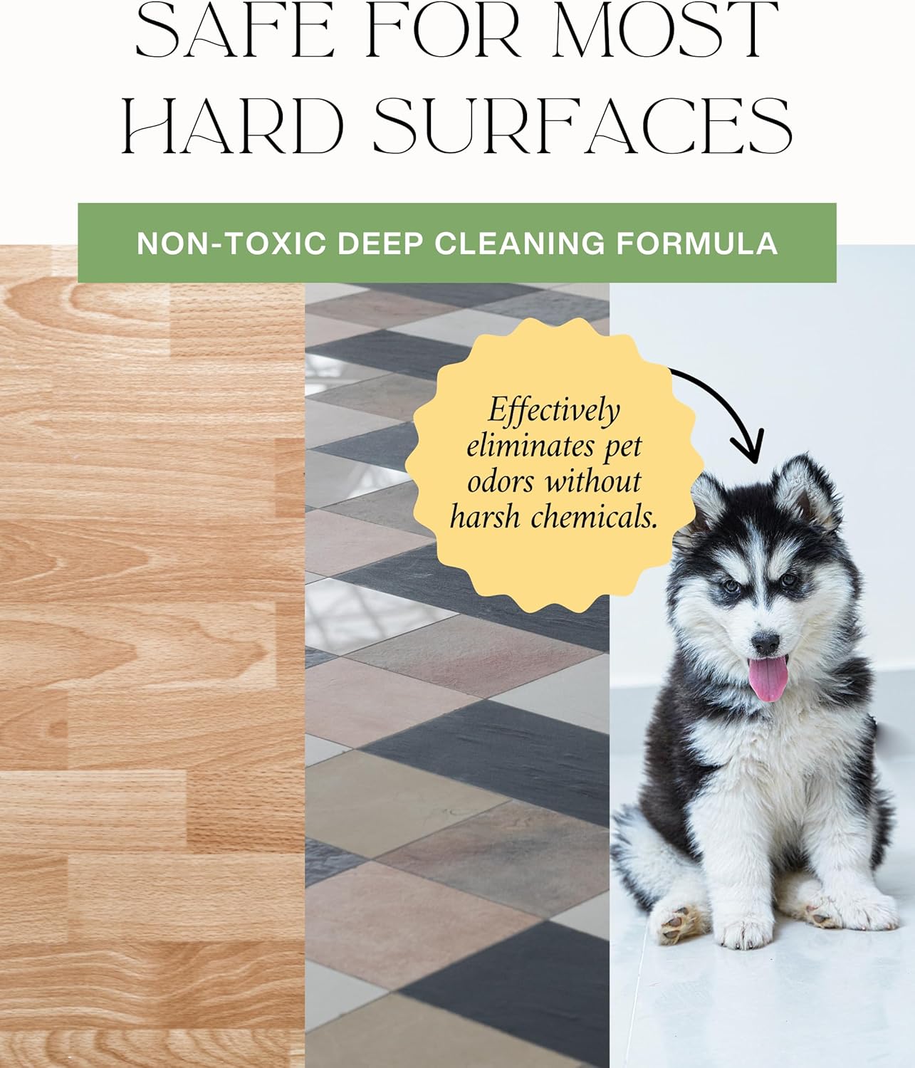 Home 'DREAM HOME' Scented Grapefruit & Lemon Natural Mop Soap -Plant Powered Ingredients - Safe & Effective Floor Cleaner/Wet Dry Vacuum Multipurpose Deodorizer Concentrate/ 32oz