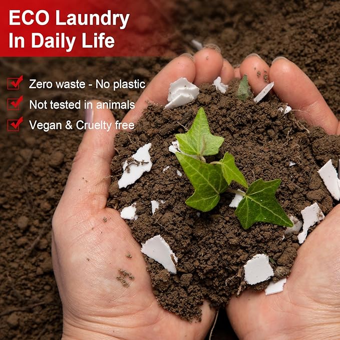 Laundry Detergent Sheets, 200 Loads Scarlet Encounter Scent Hypoallergenic Eco Laundry Sheets, Biodegradable Plastic Free Liquidless Laundry Sheets Detergent Suitable for Sensitive Skin