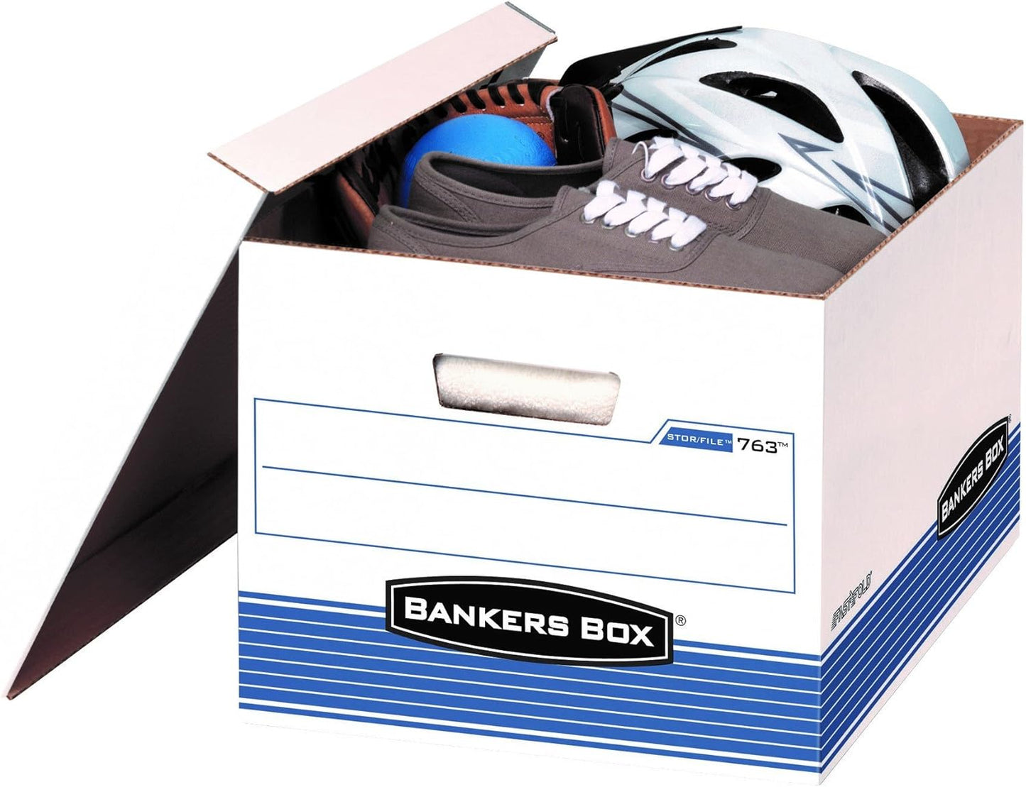 Bankers Box 20-Pack Medium Duty File Storage Boxes with Lids, FastFold Assembly, Letter/Legal, STOR/FILE, (0076315)