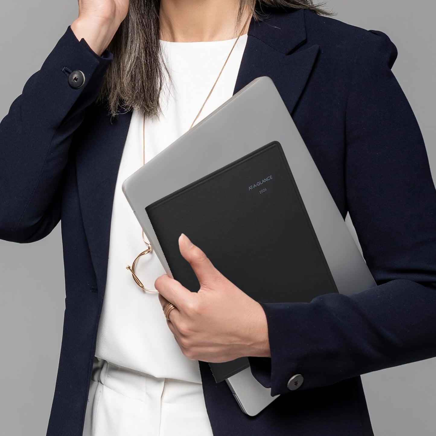 AT-A-GLANCE 2026 Appointment Book Planner, Weekly & Monthly, 8" x 10", Large, QuickNotes, Black (76010526)