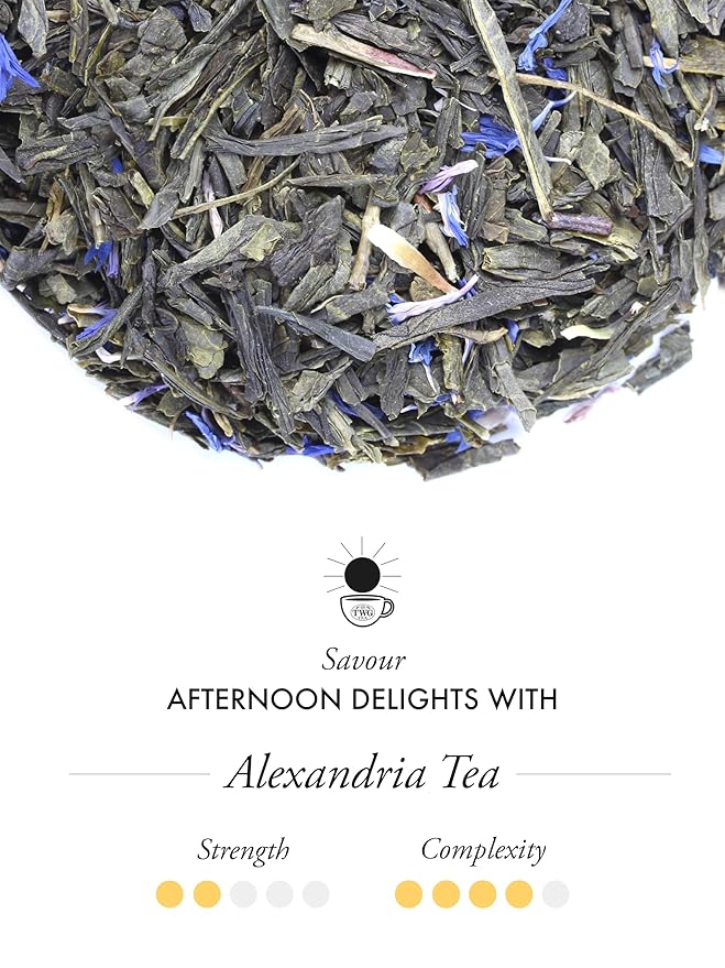 TWG Tea | Alexandria Tea | Green Tea | Spearmint & Spices | Haute Couture Tin, 100g | Gift Set