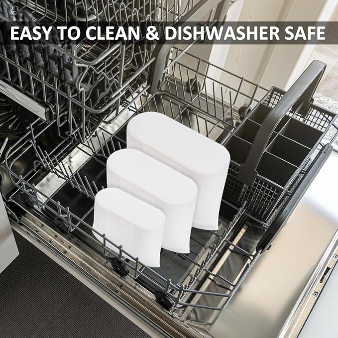 8-Pack Reusable Silicone Food Storage Bags, 100% Silicone Stand-Up Wide-Open Zip-Lock Reusable Storage Bags for Food, Freezer Microwave Oven Dishwasher Safe, Translucent, 4L 2M 2S