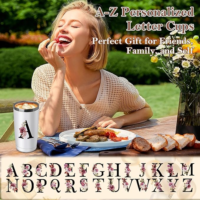 20 Oz Insulated Coffee Cup Stainless Car Water Mug Steel Leackproof Heavy Large Taza Cafe Travel Essentials Accessories Camping Gear Road Trip Must Haves RV Necessities Backpacking Gadget Hiking Stuff