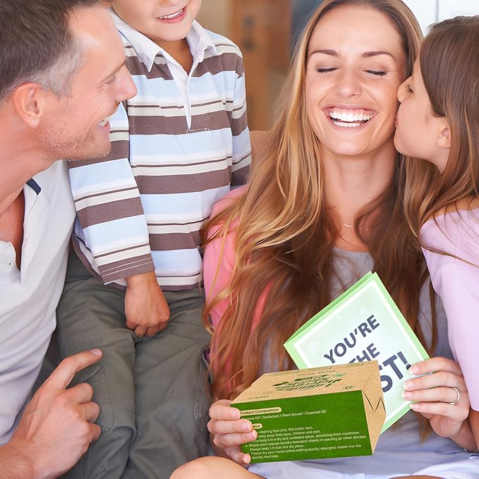 Poesie Laundry Detergent Sheets 3 Pack 480 Sheets 240 Loads Laundry Detergent for Travel Home Save Space Portable Laundry Strips Hypoallergenic Concentrated Soap Washing HE Fresh Scent