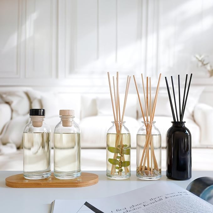 Urban Naturals Cucumber Sea Salt Reed Diffuser Set | Fresh, Crisp Cucumber, Agave Leaves & Sea Salt | Essential Oil Room Scent Kit with Reed Sticks | Made in The USA | A Great Home Gift Idea