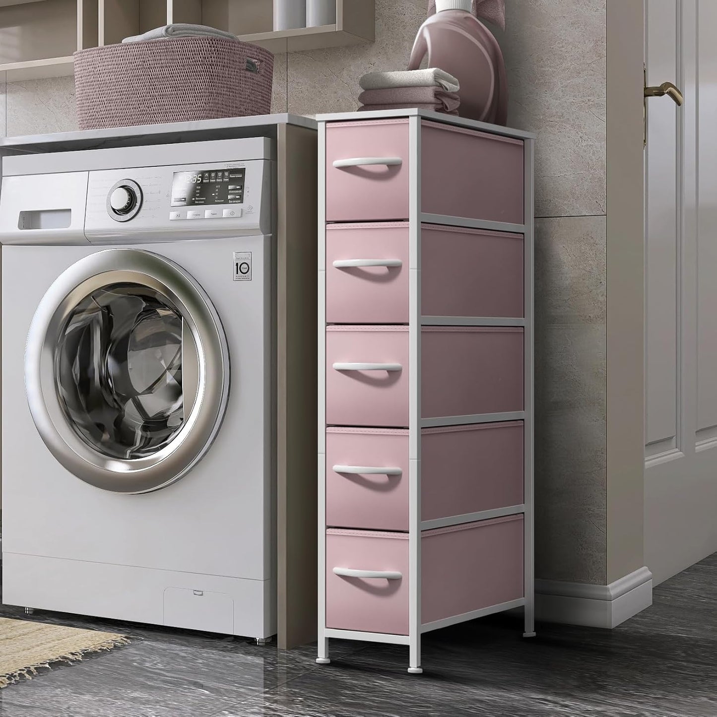 Sorbus Kids Dresser with 5 Drawers - Storage Unit Organizer Chest for Clothes - Bedroom, Kids Room, Nursery, & Closet