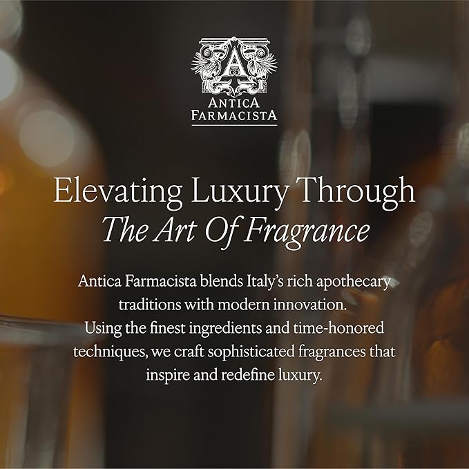 Antica Farmacista Home Ambiance Diffuser - Long-Lasting Reed Scent Diffuser - Luxury Room Freshener Gift - Warm White, 8.45 fl oz