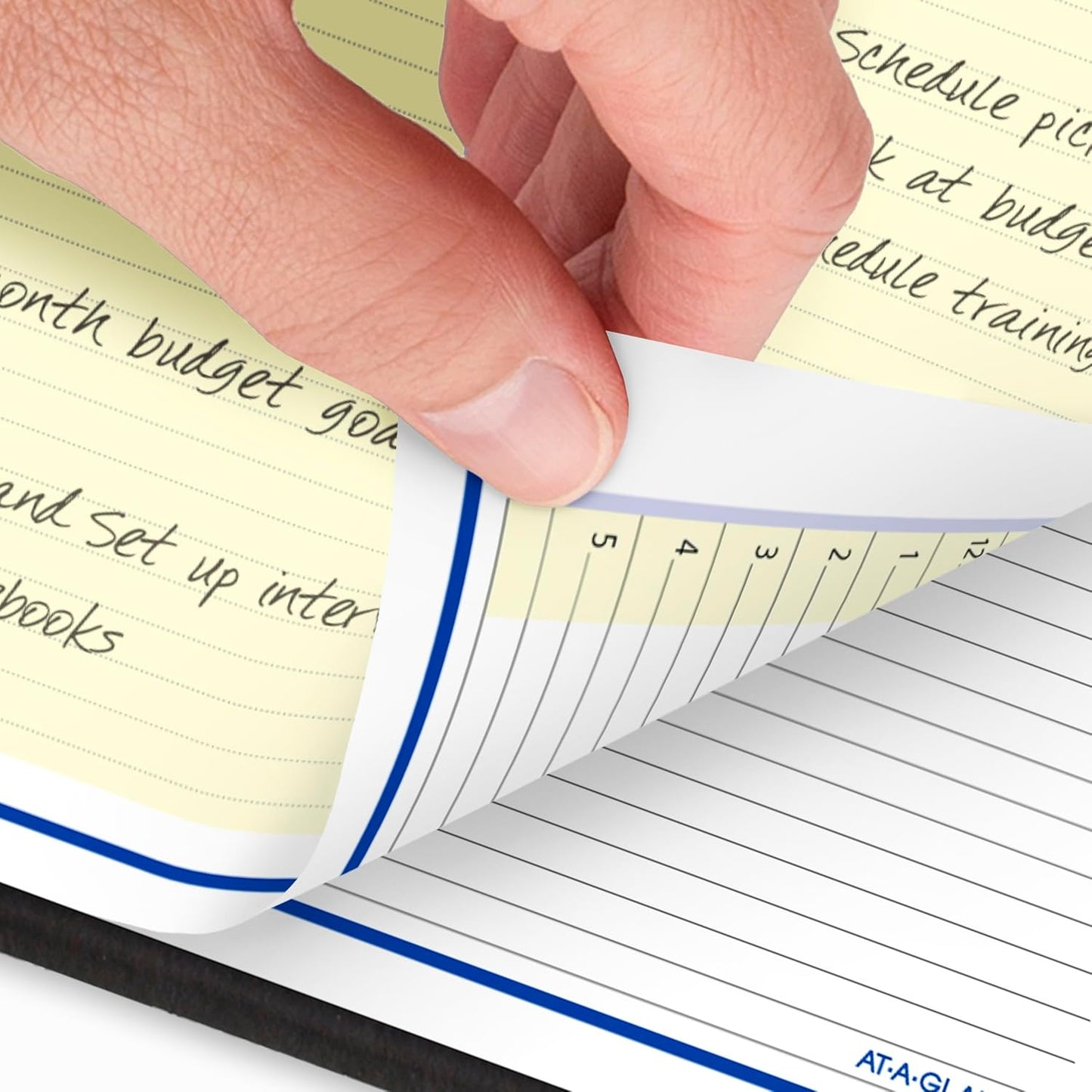 AT-A-GLANCE 2026 Appointment Book Planner, Weekly & Monthly, 8" x 10", Large, QuickNotes, Black (76010526)