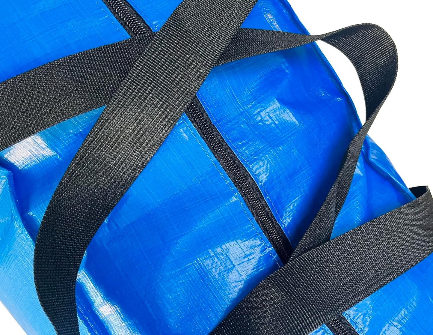 168 Gallon Extra Large Storage Bags, Jumbo Moving Storage Bags, Foldable Big Black Waterproof Outdoor Patio Cushion Storage Bag, 65x30x20inch - 1PACK