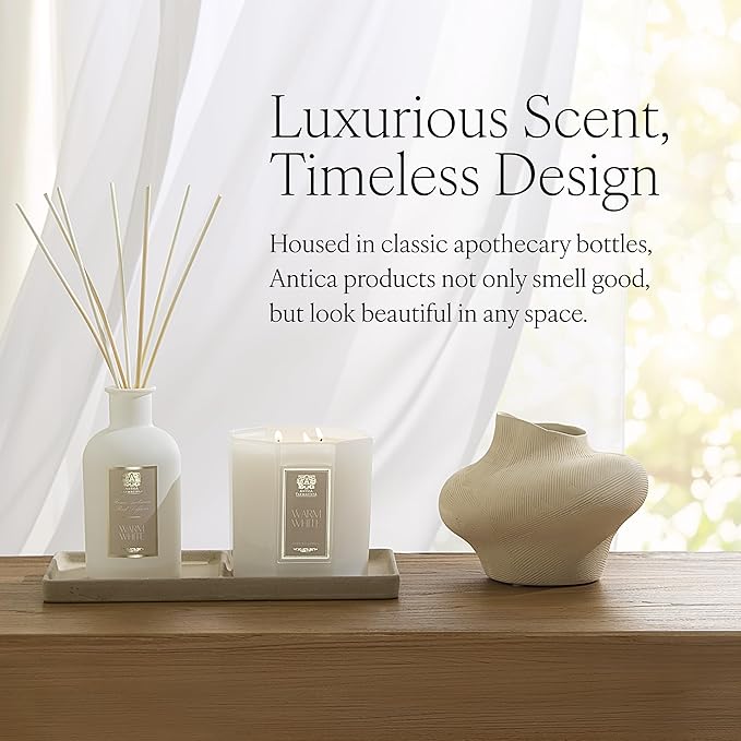 Antica Farmacista Home Ambiance Diffuser - Long-Lasting Reed Scent Diffuser - Luxury Room Freshener Gift - Prosecco, 3.4 fl oz