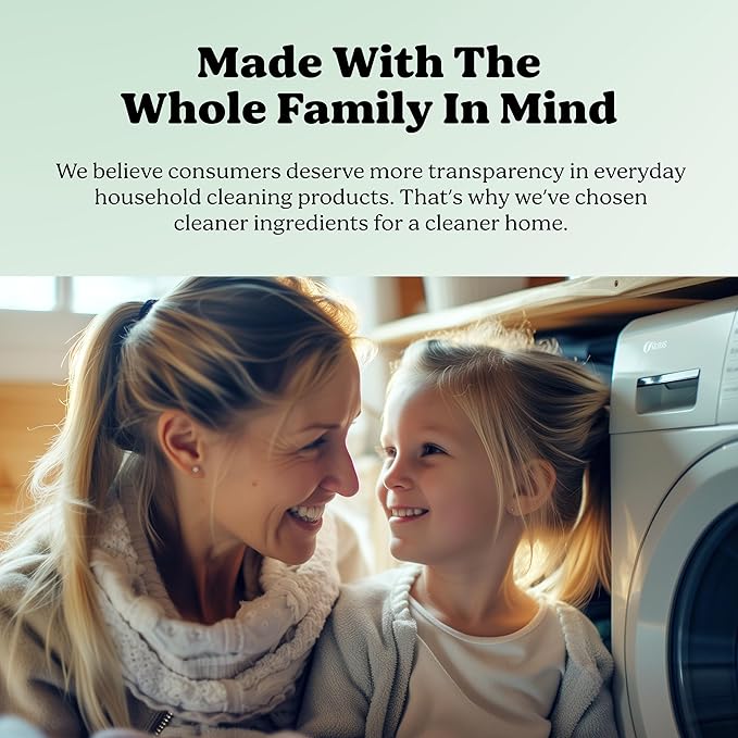 Pronounce Laundry Detergent Powder Alternative | Non-Toxic, Eco-Friendly, Natural for Sensitive Skin, Eczema, and Babies. Stain + Smell Fighting. HE Safe (Peppermint, 120 Loads)