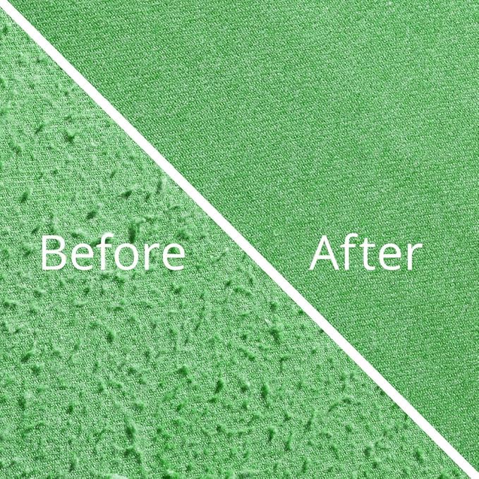 GLEENER Fabric Shaver & Lint Remover |Battery-Free 4-in-1 Depiller with 3 Fabric-Safe Edges for Clothes & Upholstery (I Dream of Greenie)